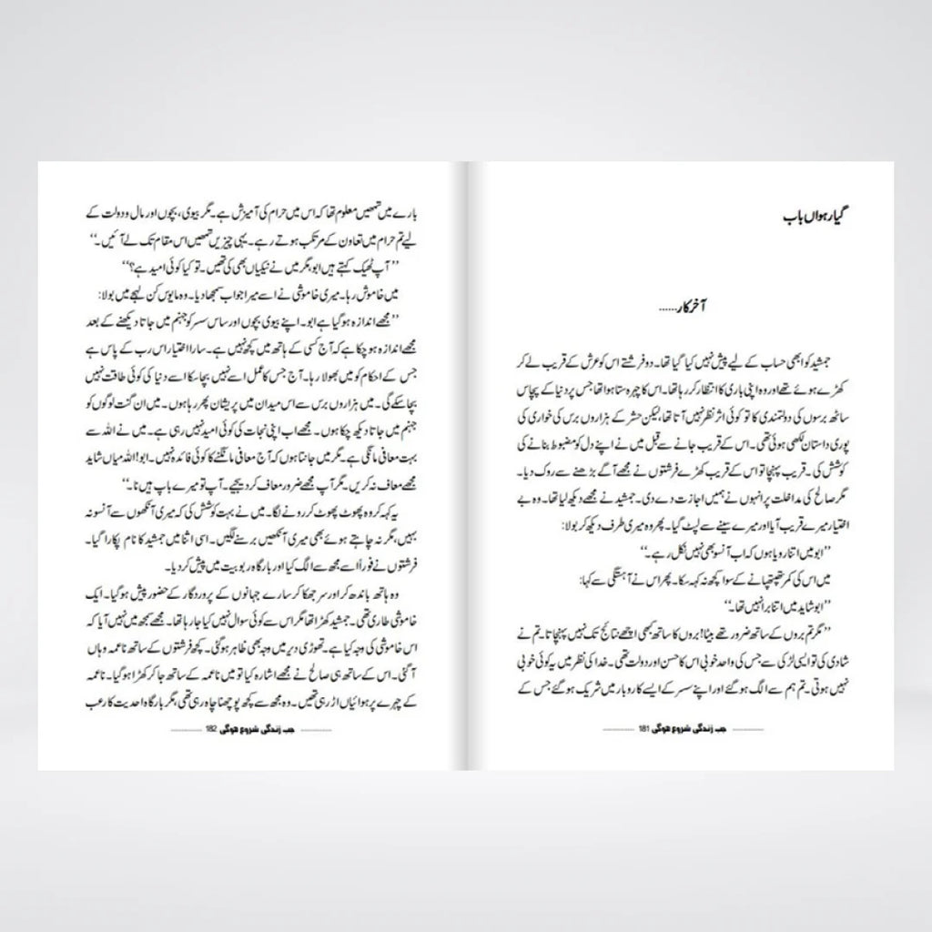 Jab Zindagi Shuru Hogi by Abu Yahya – Best-Selling Urdu Islamic Novel on the Hereafter
