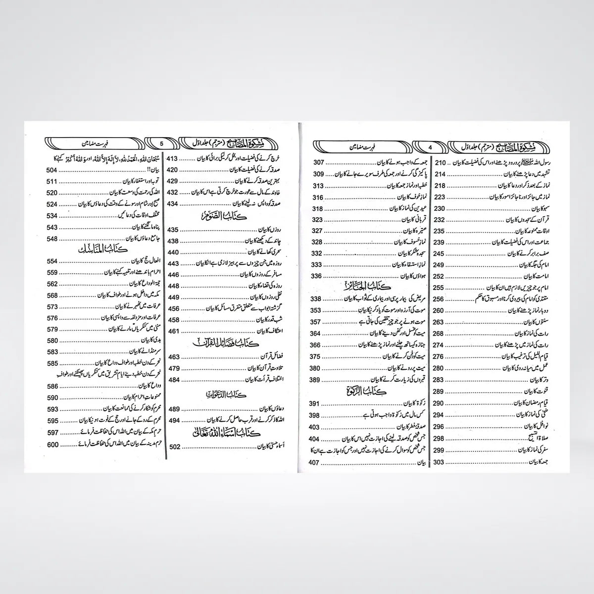 Mishkat Al Masabih Urdu Complete 3 Volume Set | Maktaba Rehmania Standard Edition