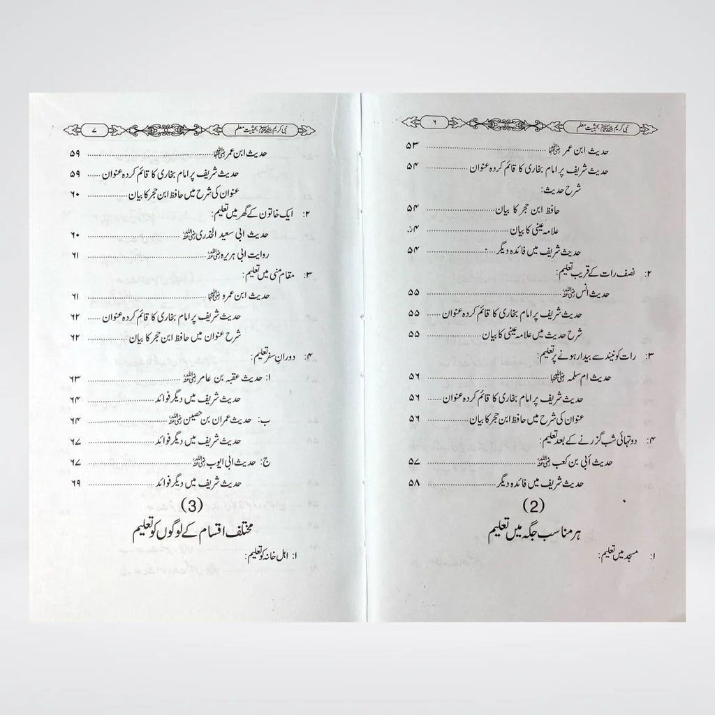 Nabi e Kareem Bahasiyat e Mualim Urdu: Prophetic Teaching Methods by Dr Fazal Elahi