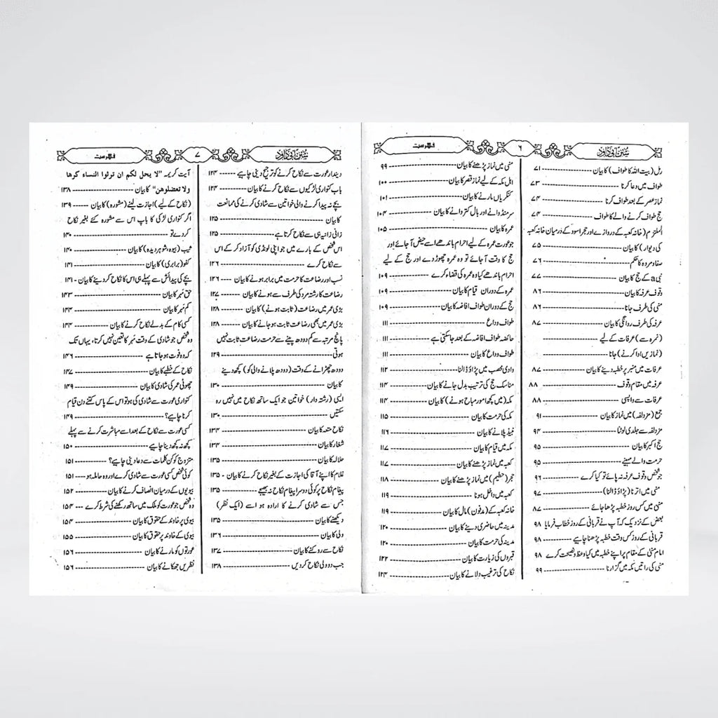 Sunan Abi Dawood Urdu Complete 3 Volume Set | Arabic with Urdu Translation