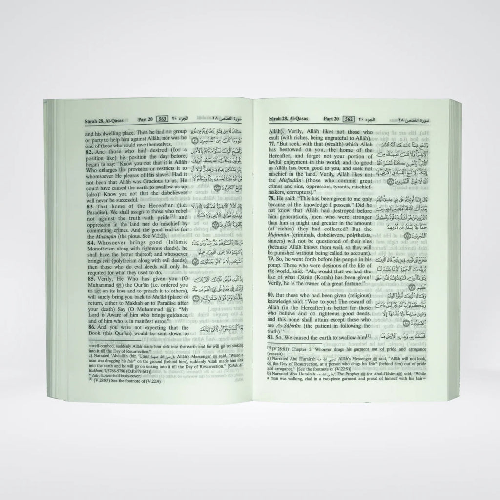The Noble Quran Soft Cover – Arabic-English Translation