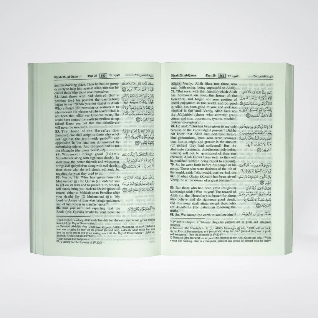 The Noble Quran Soft Cover – Arabic-English Translation